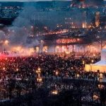 Fuertes enfrentamientos entre manifestantes y Policía en protestas en Francia Fuertes enfrentamientos entre manifestantes y Policía en protestas en Francia