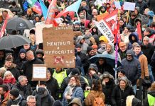 Se intensifican las protestas en Francia para frenar la reforma de pensiones