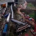 Indignación en las calles de Grecia por trágico accidente ferroviario Indignación en las calles de Grecia por trágico accidente ferroviario