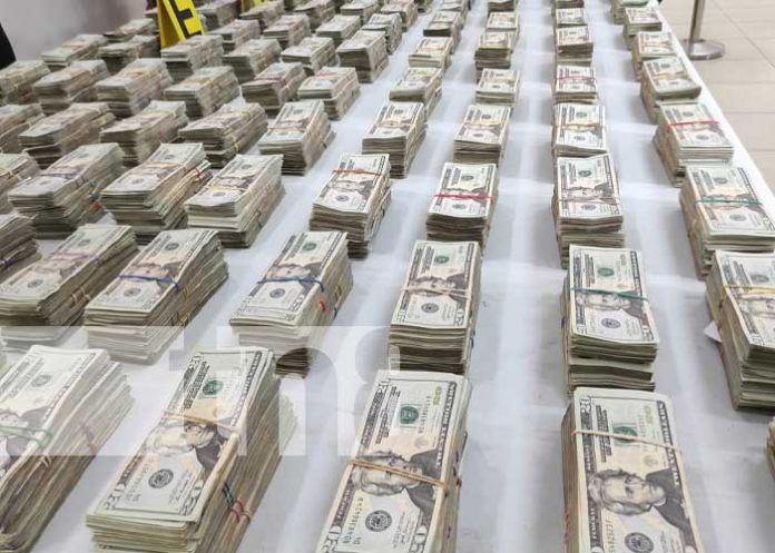 Foto: Incautación de dólares en Río San Juan / TN8