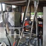 Foto: Voraz incendio afecta una pulpería en Managua / TN8