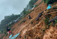 Alud de tierra sepultó a 10 personas en una pequeña y remota isla de Indonesia