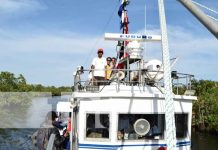 Foto: INPESCA inaugura embarcación de monitoreo en el Caribe Norte / TN8