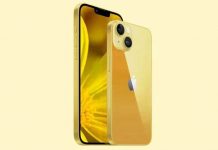 Se le hizo a los «iPhone lovers»: Ahora viene en color banano Foto: Supuesto nuevo modelo del iPhone 14