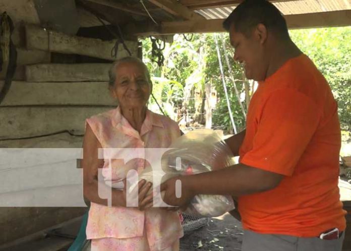 Entrega de paquetes alimenticios no se detiene en la Isla de Ometepe