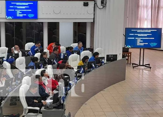 Foto: Sesión parlamentaria en la Asamblea Nacional de Nicaragua / TN8