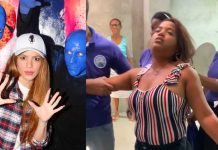 ¿El diablo factura? En pleno exorcismo chica interpreta canciones de Shakira En pleno exorcismo mujer interpreta canciones de Shakira