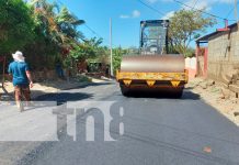 Familias del barrio Hilario Sánchez, en Managua, estrenan 7 calles nuevas Familias del barrio Hilario Sánchez, en Managua, estrena 7 calles nuevas