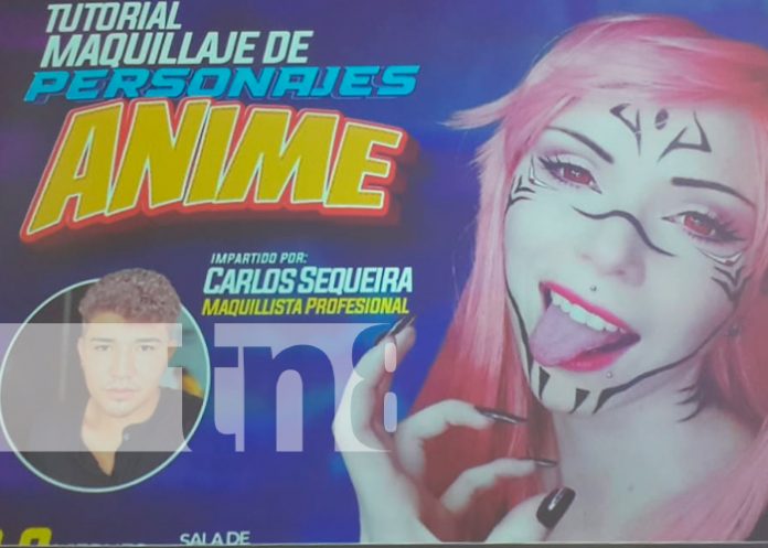 managua8 MINJUVE realiza tutorial práctico de maquillajes para personajes de animes