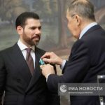 Rusia otorga condecoración al Compañero Laureano Ortega Murillo y la Embajadora Alba Torres