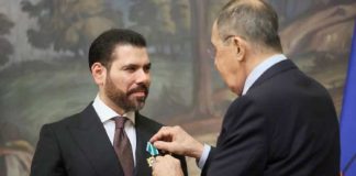 Rusia otorga condecoración al Compañero Laureano Ortega Murillo y la Embajadora Alba Torres
