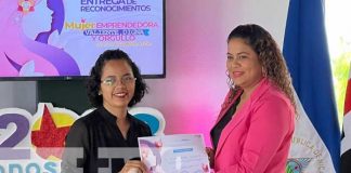 Foto: Ministerio de la Juventud entrega reconocimientos a mujeres emprendedoras de Nicaragua / TN8