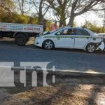 Foto: Choque múltiple en San Fernando, Nueva Segovia / TN8