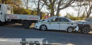 Foto: Choque múltiple en San Fernando, Nueva Segovia / TN8