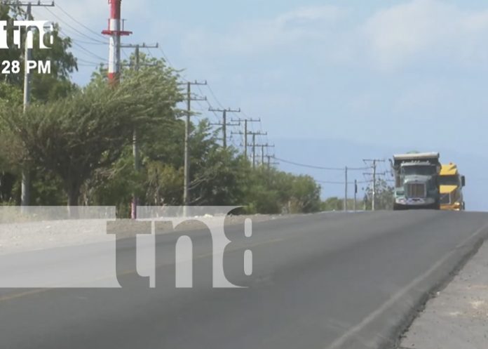 Firme avance del proyecto viál de la carretera Tipitapa a San Benito
