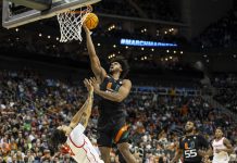 Omier y Hurricanes entre los mejores 8 de la NCAA Norchad Omier importante para Miami Hurricanes