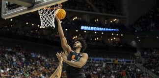 Norchad Omier importante para Miami Hurricanes