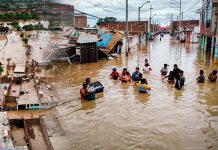 ¡Desoladoras imágenes! Aguaceros dejan un muerto e inundaciones en Perú ¡Desoladoras imágenes! Aguaceros dejan un muerto e inundaciones en Perú