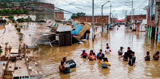 ¡Desoladoras imágenes! Aguaceros dejan un muerto e inundaciones en Perú