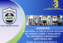Foto: Plan para la Circulación Segura de Conductores y Pasajeros de Caponeras 2023 /Cortesía