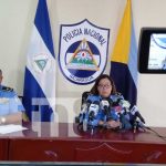 Menos víctimas mortales y lesionados por accidentes en Nicaragua Foto: Conferencia de la Policía Nacional en Nicaragua sobre accidentes / TN8