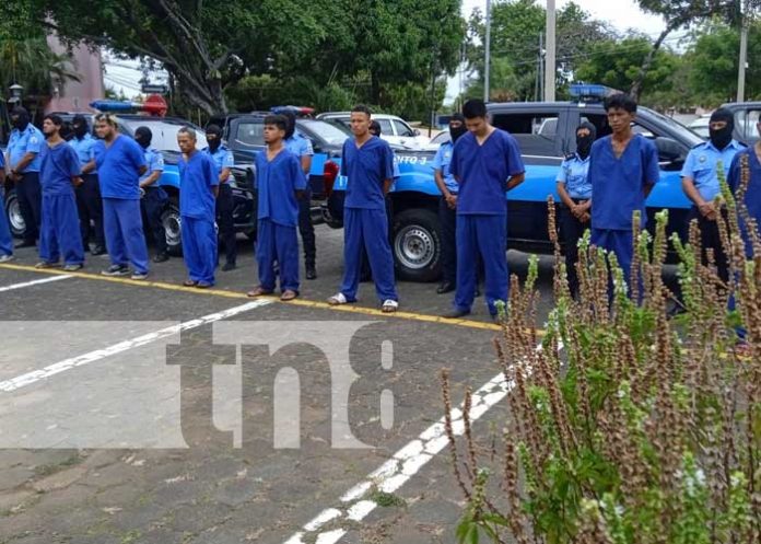policc-2 Foto: Captura de delincuentes en Nicaragua / TN8