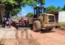 Inicia construcción de 400 metros de calle de concreto hidráulico en Puerto Cabezas Foto: Inicia proyecto de calles de concreto hidráulico en Puerto Cabezas / TN8