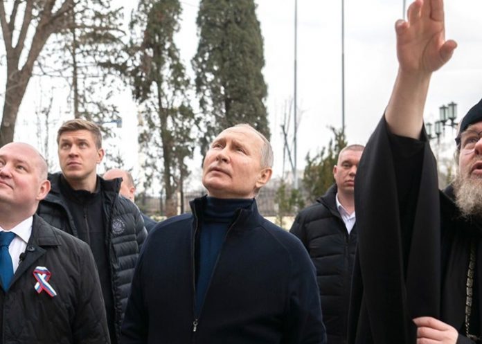 putinzx Vladímir Putin visita a Crimea, territorio reunificado con Rusia