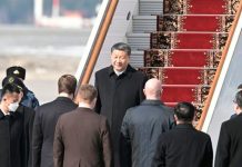 El presidente de China, Xi Jinping, llegó a Moscú como aliado importante de Putin El presidente de China, Xi Jinping, llegó a Moscú como aliado importante de Putin