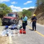 Trágico fin para un motociclista en la carretera Ocotal-Macuelizo Foto: Mortal accidente de tránsito en Ocotal / TN8