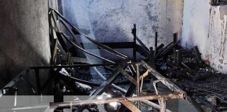 Foto: Incendio devora una vivienda en Somoto / TN8