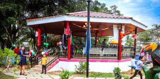 Gobierno entrega remodelación del parque Ana Julia Reyes en Siuna