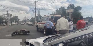 Foto: Fuerte accidente en el sector del Puente El Edén, Managua / TN8