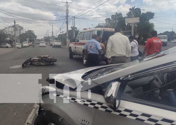 Foto: Fuerte accidente en el sector del Puente El Edén, Managua / TN8