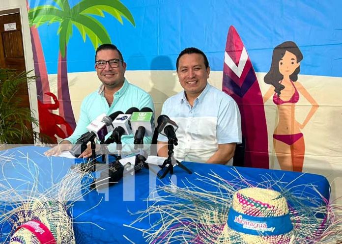 Foto: Conferencia de prensa del INTUR y MEFCCA en Nicaragua / TN8