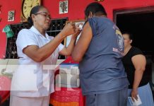 Lucha continua contra la COVID-19 en el Memorial Sandino, Managua Foto: Vacunación en barrios de Managua / TN8