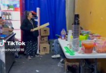 Video: A garrotazos madre saca del establecimiento cervecero a su hijo A garrotazo una madre saca a sus hijo de un puesto de licor.