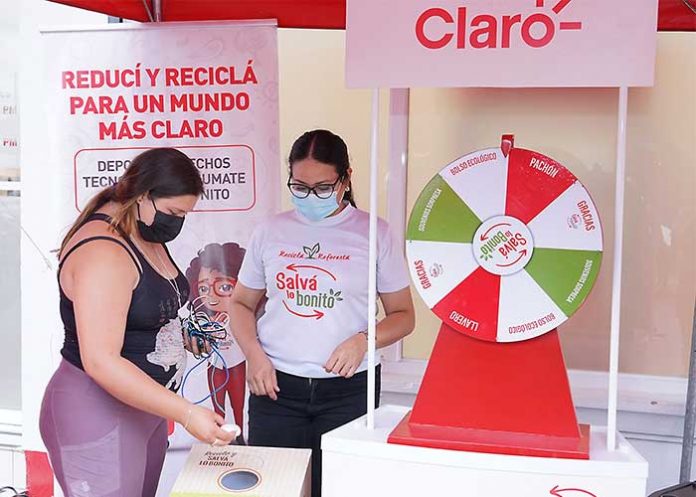 Claro promueve Reciclatón “Salvá Lo Bonito”/ Cortesía