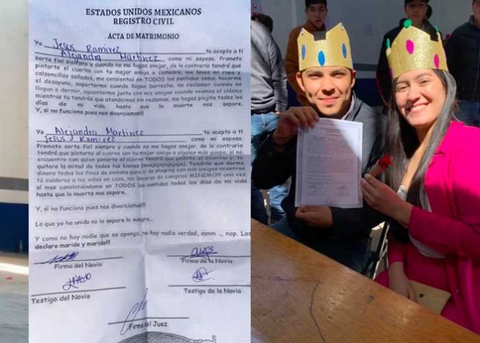 Alumno se casa con maestra, pero esta lo engañó