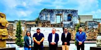 Personalidades de Nicaragua visitan La Antigua, Guatemala
