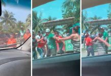 Desde arañazos hasta patadas “ninjas”, mujeres se pelean en Honduras Desde arañazos hasta patadas “ninjas”, mujeres se pelean en Honduras