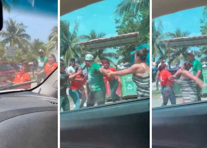 Desde arañazos hasta patadas “ninjas”, mujeres se pelean en Honduras