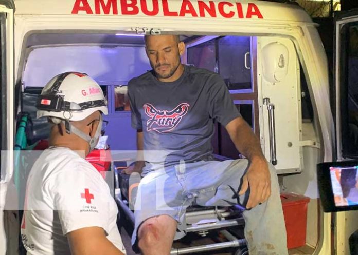Foto: Hombre es baleado tras ser víctima de asalto en Cedro Galán, Managua / TN8