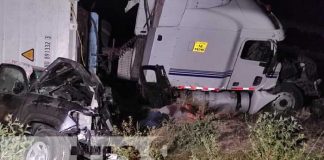 Al menos 6 muertos y varios lesionados dejó un aparatoso accidente en Ctra. El Papayal-Tipitapa