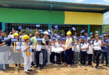 MINED inició a la construcción de una nueva escuela en Chinandega