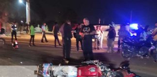 Por supuestamente aventajar, motociclista pierde la vida en Ctra. Xiloa, en Managua