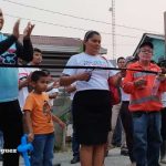 Inauguración y entrega de Vivienda Solidaria en El Triunfo, Municipio de Bonanza
