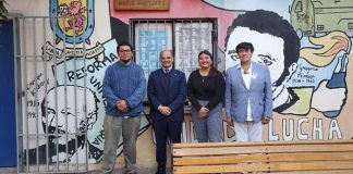 Encuentro con Federación de Estudiantes de la Universidad de Santiago, FEUCH