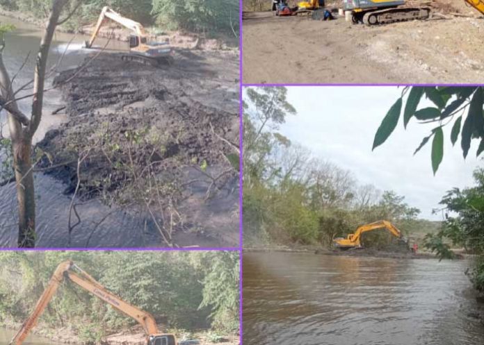 ENACAL finaliza el dragado de la presa “El Diamante” en Boaco