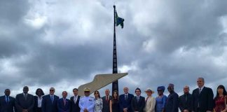 Nicaragua participa en acto de Cambio de Bandera de los Tres Poderes en Brasilia